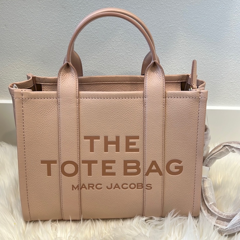 The Marc Jacobs Tote Bag medium rose WITH brand new pink organizer